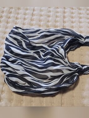 💚10 for $10💚 Bundle and save Black and White Zebra Print Hair Band